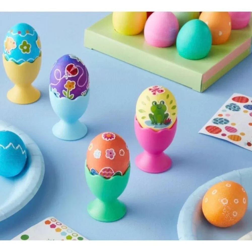 Target 6pc Rainbow Display Plastic Easter Egg Cups Spritz™ Decor Display